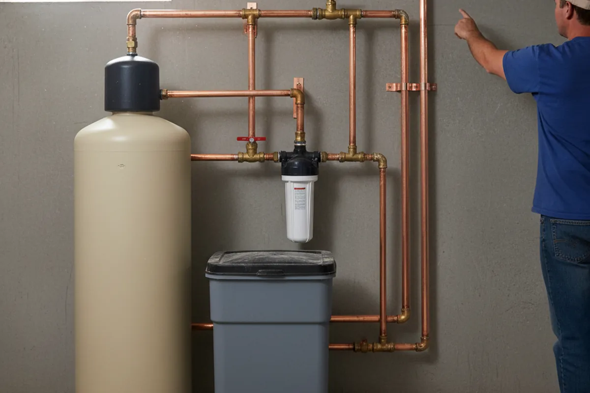 Whole-house water treatment system installed in Rheems